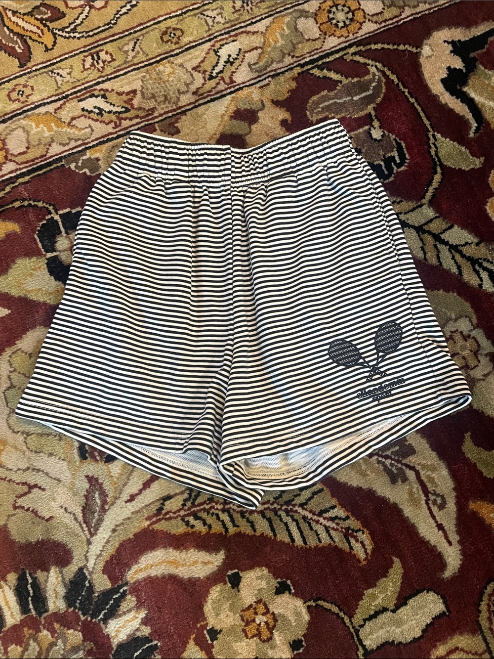ELLANDEMM Striped Shorts